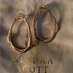 Zerte rose gold KS earrings